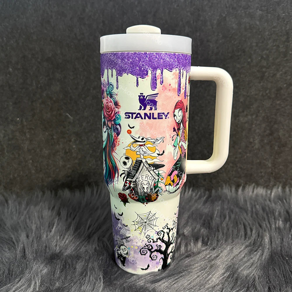 Sally x Jack Skellington Tumbler