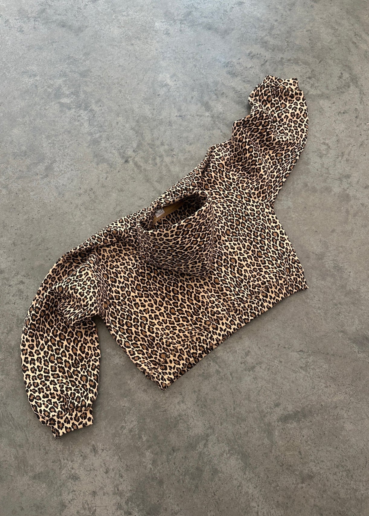 Leopard Print Hoodie