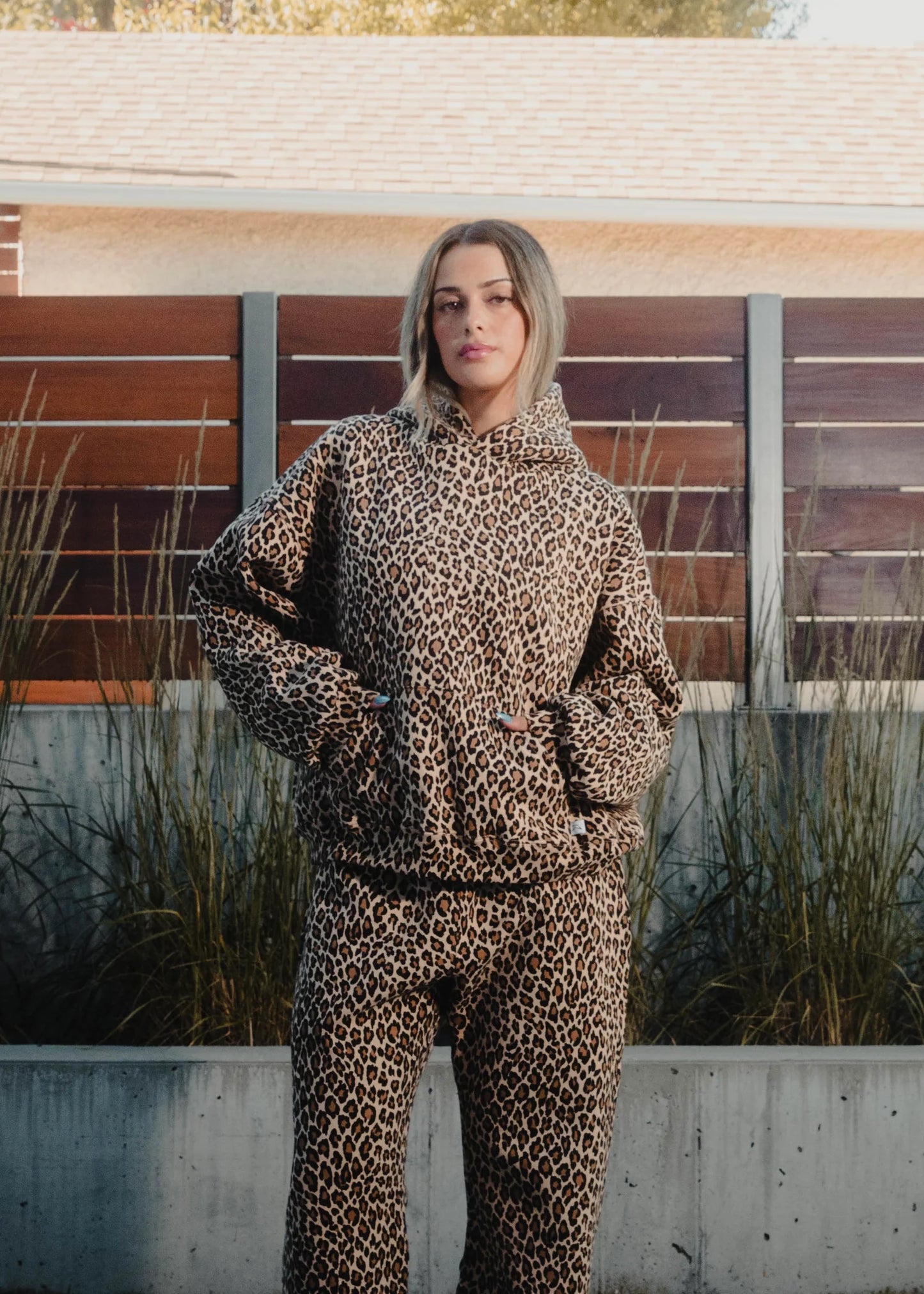 Leopard Print Hoodie